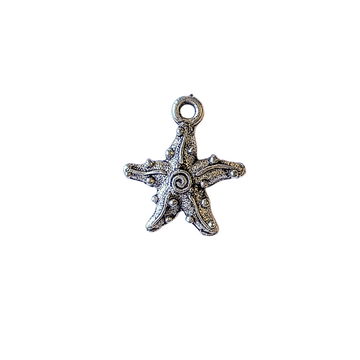 Silver Starfish Charm