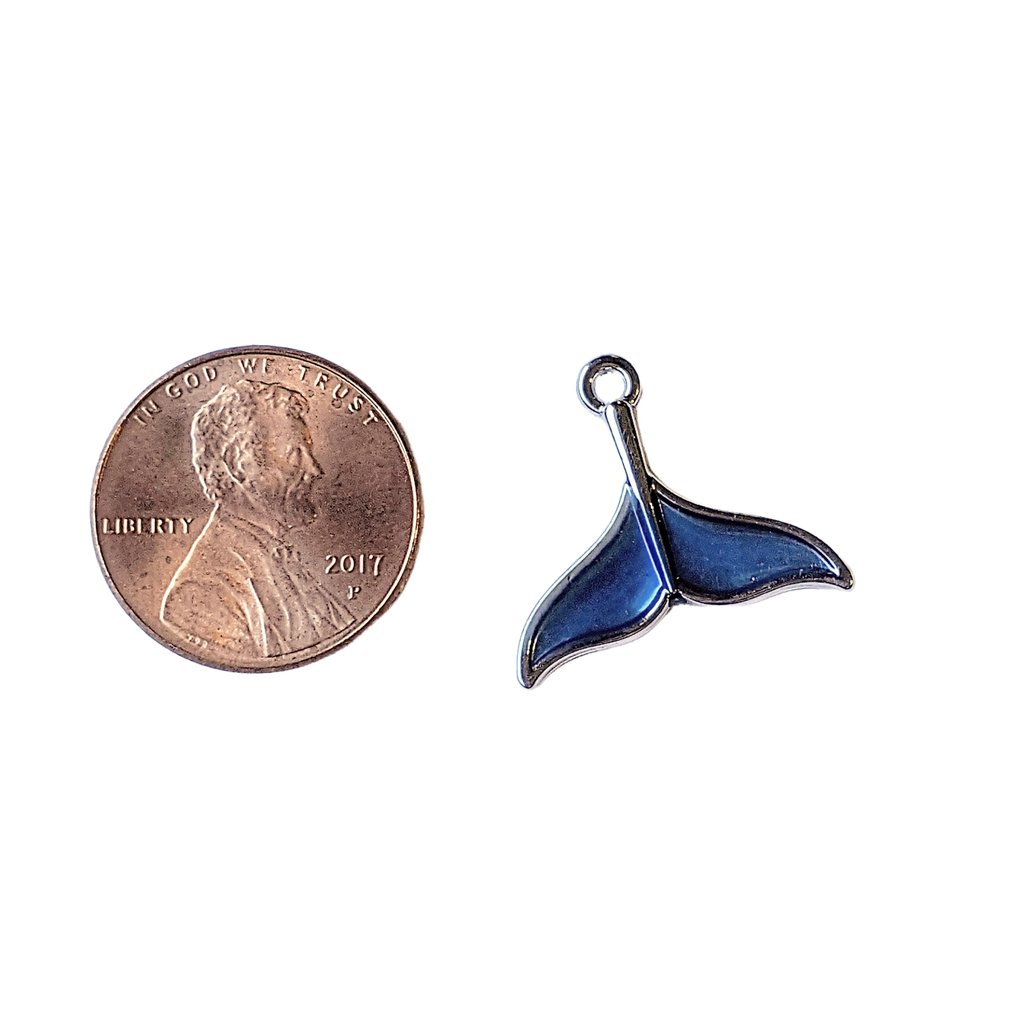 Whale/Dolphin Tail Charm Pendant
