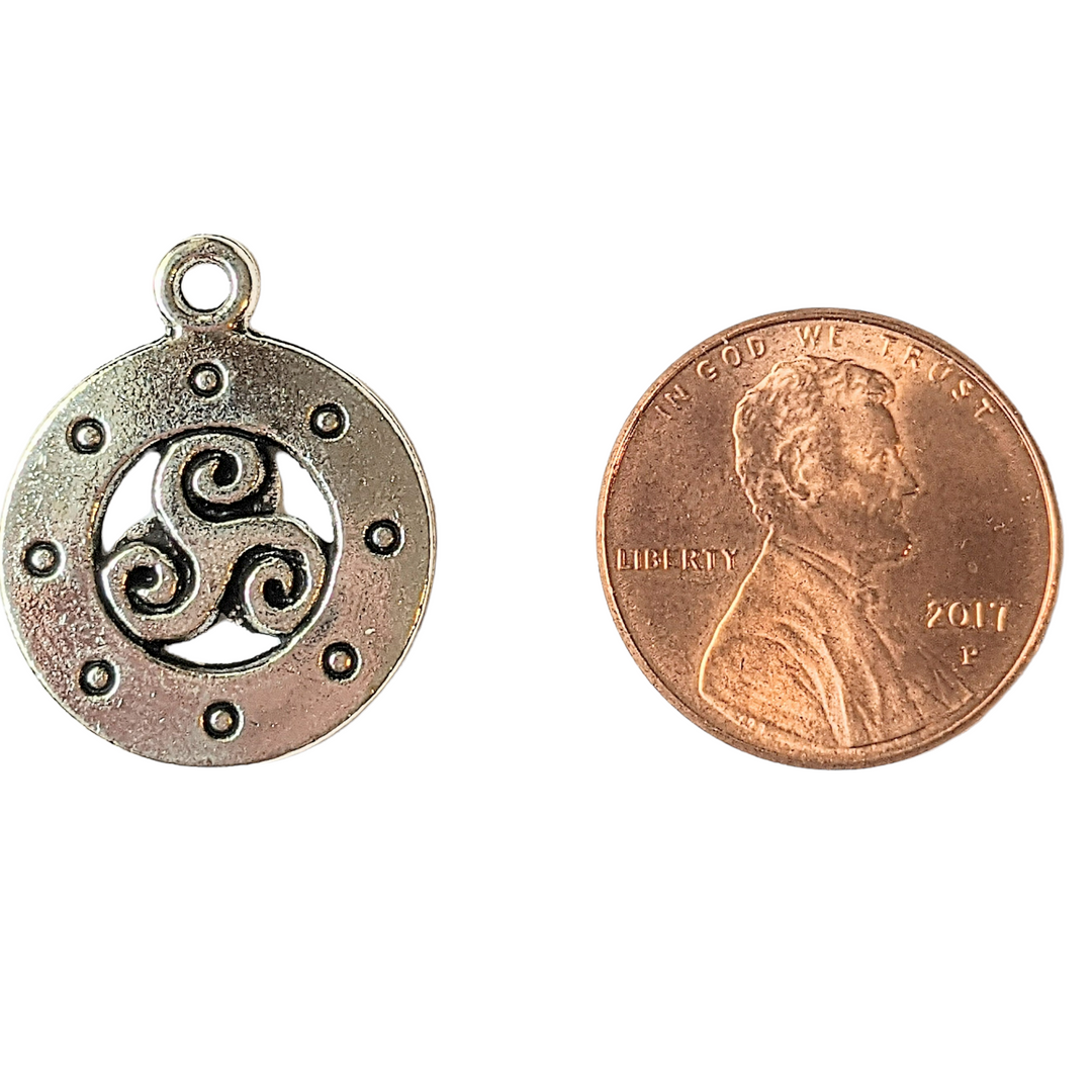 Triskelion Sign Charm