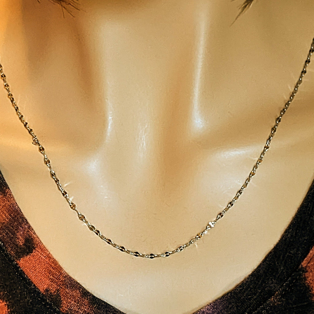 Rose Quartz Gemstone Bottle Necklace, 20 or 24 inch, Silver/Gold
