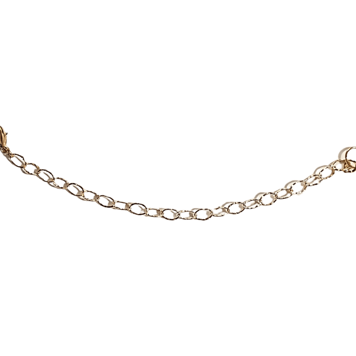 14K Gold Filled Hammered Charm Bracelet Base - D.i.y. - Build Your Charm Bracelet!
