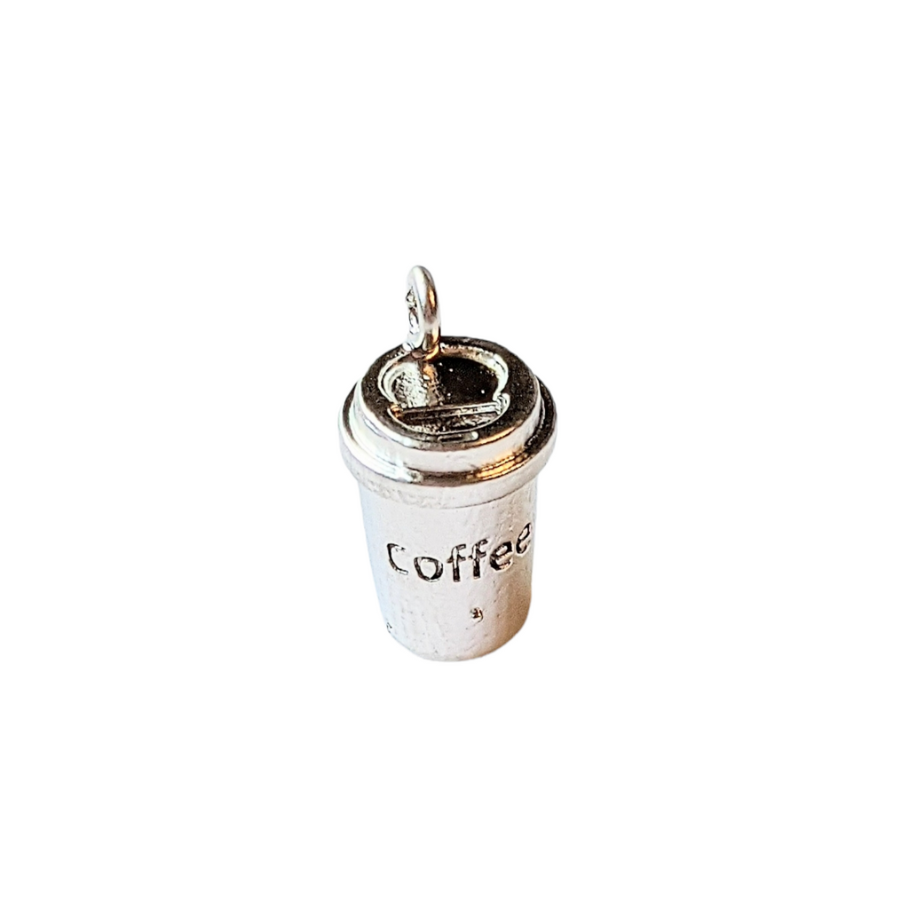 Travel Coffee Cup Charm Pendant