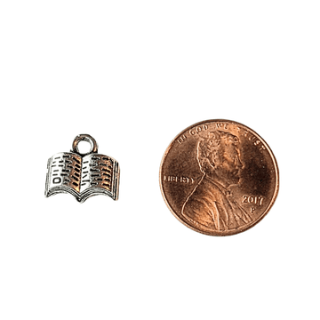 Silver Bible Charm II