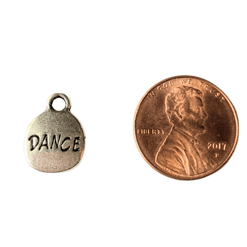 Silver Dance Charm