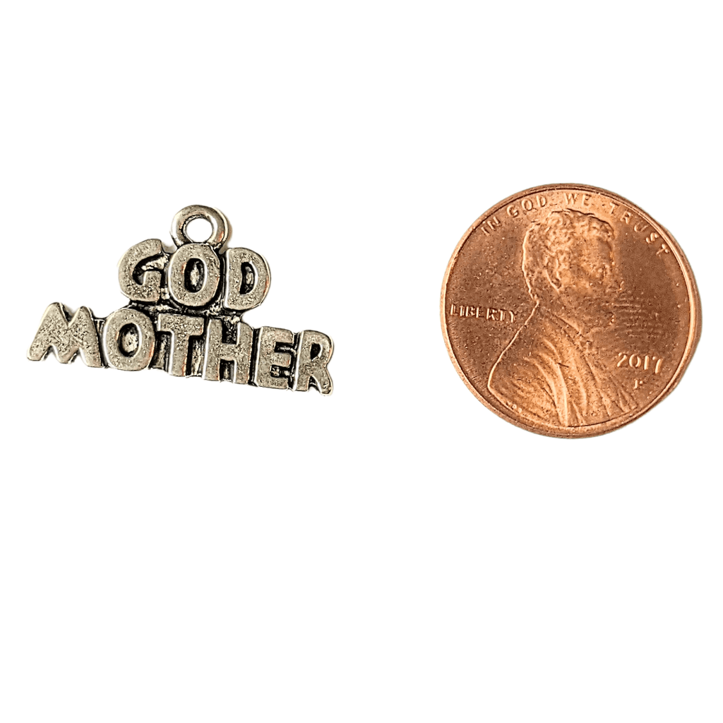 Silver God Mother Charm