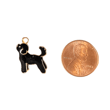 Black Puppy Charm