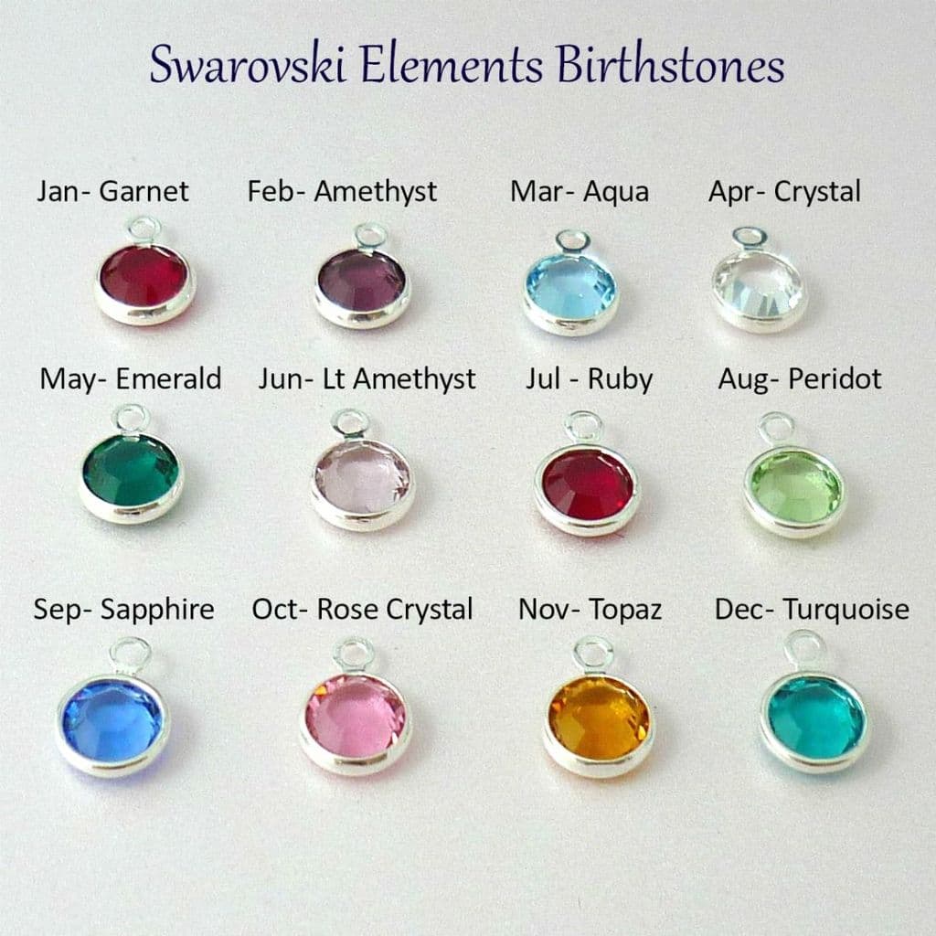Expandable Initial & Birthstone Charm Ring,Gift for her