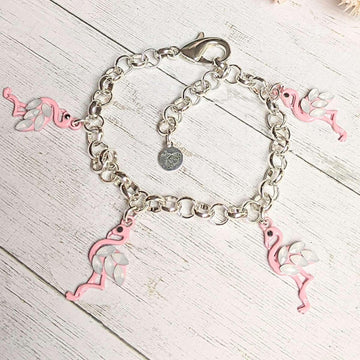 Flamingo Charm Bracelet III