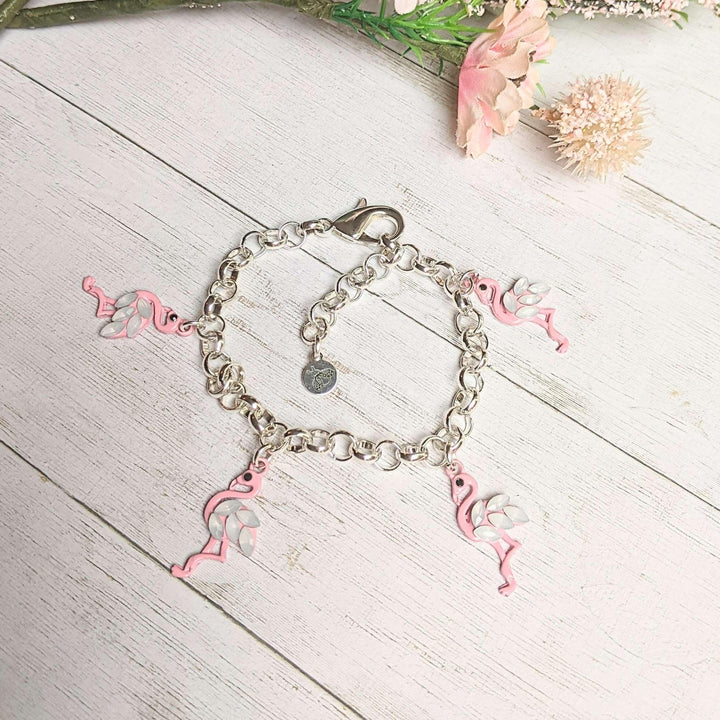 Flamingo Charm Bracelet III
