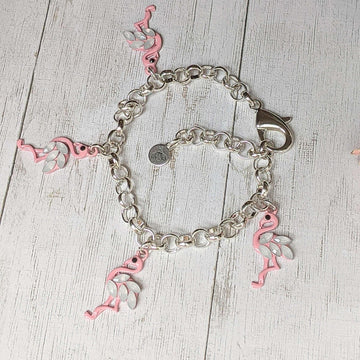 Flamingo Charm Bracelet III