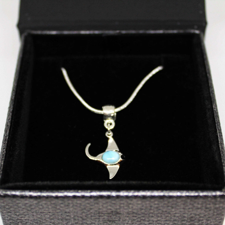 Silver Ray Necklace 