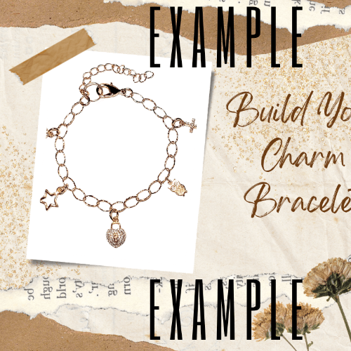 14K Gold Filled Charm Bracelet Base - D.I.Y. - BUILD YOUR CHARM BRACELET!